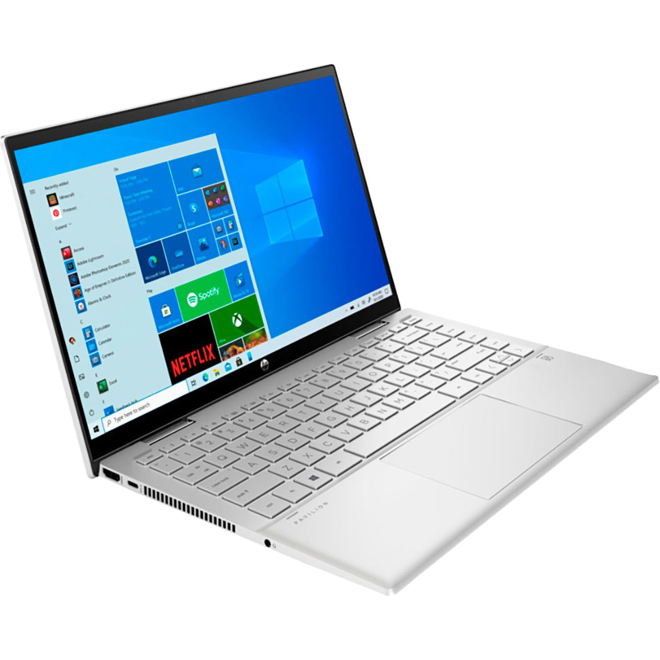 Ноутбук HP Pavilion x360 Convertible 14-dy0005ur 3B3K3EA серебристый