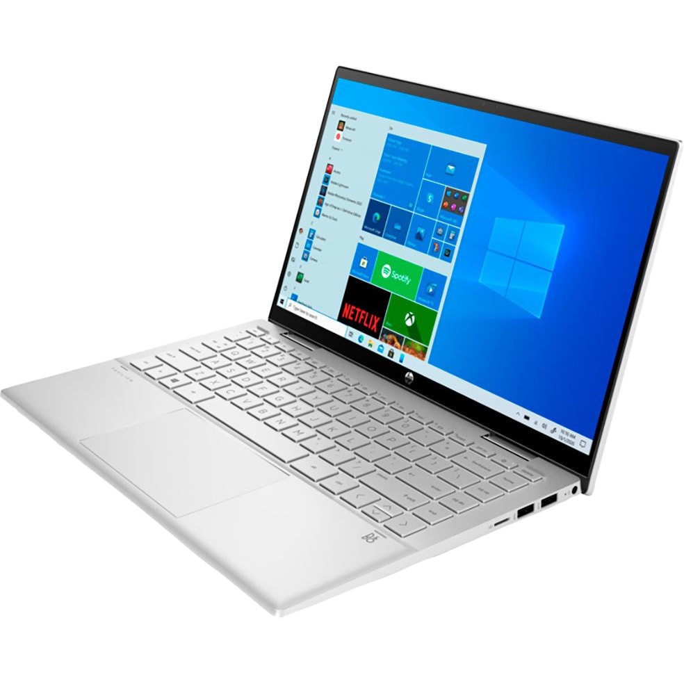 Ноутбук HP Pavilion x360 Convertible 14-dy0005ur 3B3K3EA серебристый