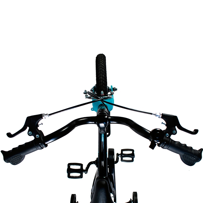 Велосипед детский Maxiscoo Cosmic стандарт плюс 14 дюймов черный аметист - фото 3