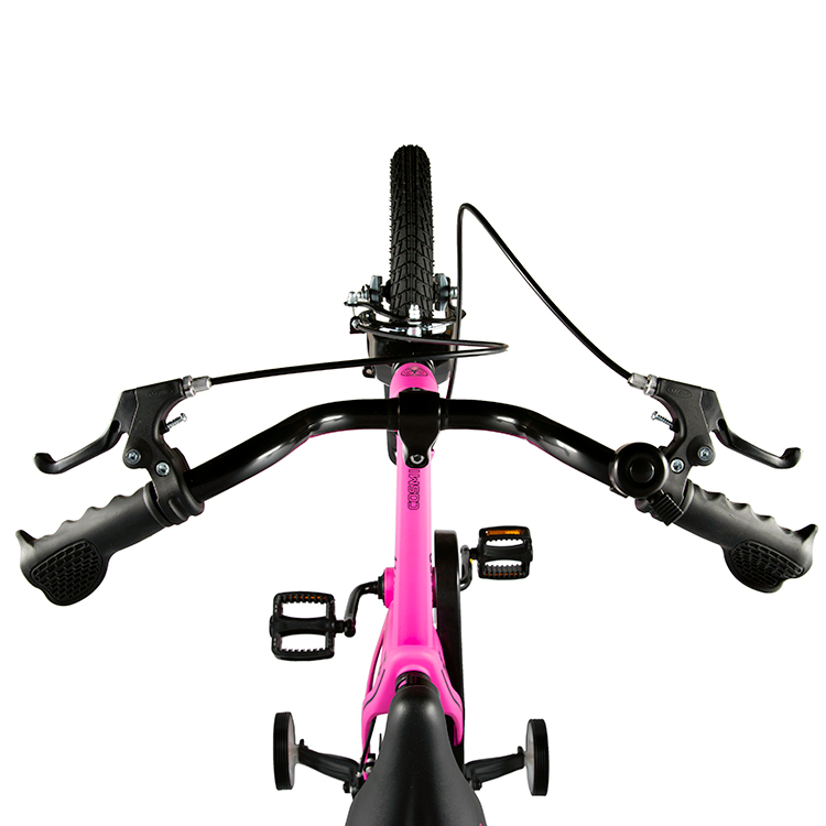 Велосипед детский Maxiscoo Cosmic стандарт плюс 14 дюймов розовый матовый - фото 3