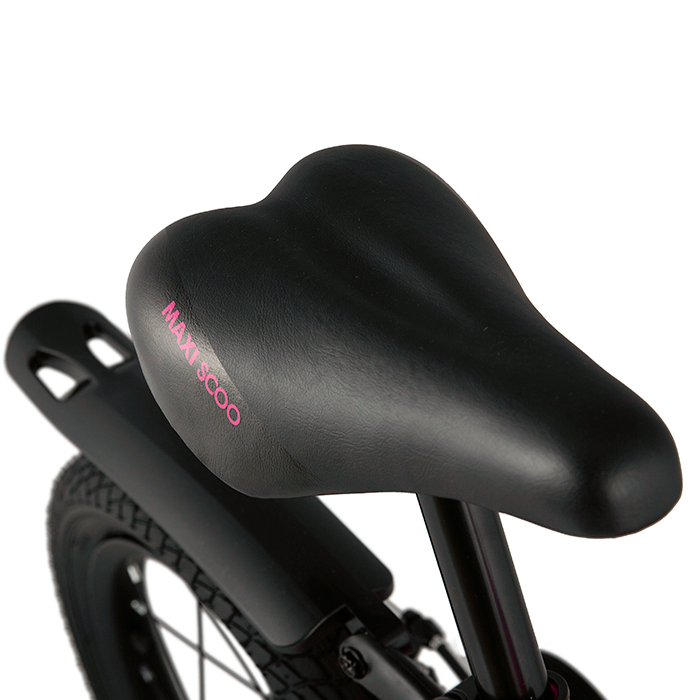 Велосипед детский Maxiscoo Cosmic стандарт плюс 14 дюймов розовый матовый - фото 4