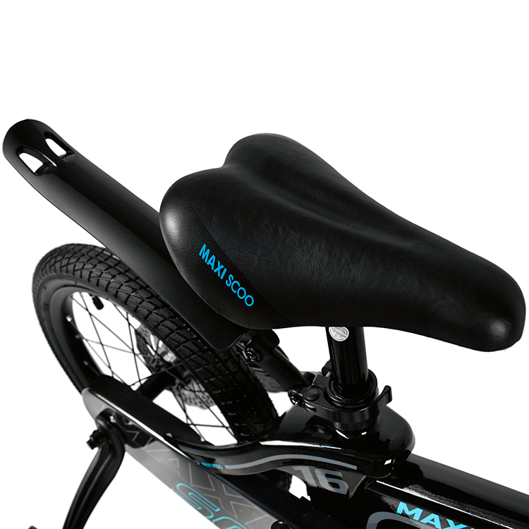 Велосипед детский Maxiscoo Cosmic стандарт плюс 16 дюймов черный аметист - фото 4