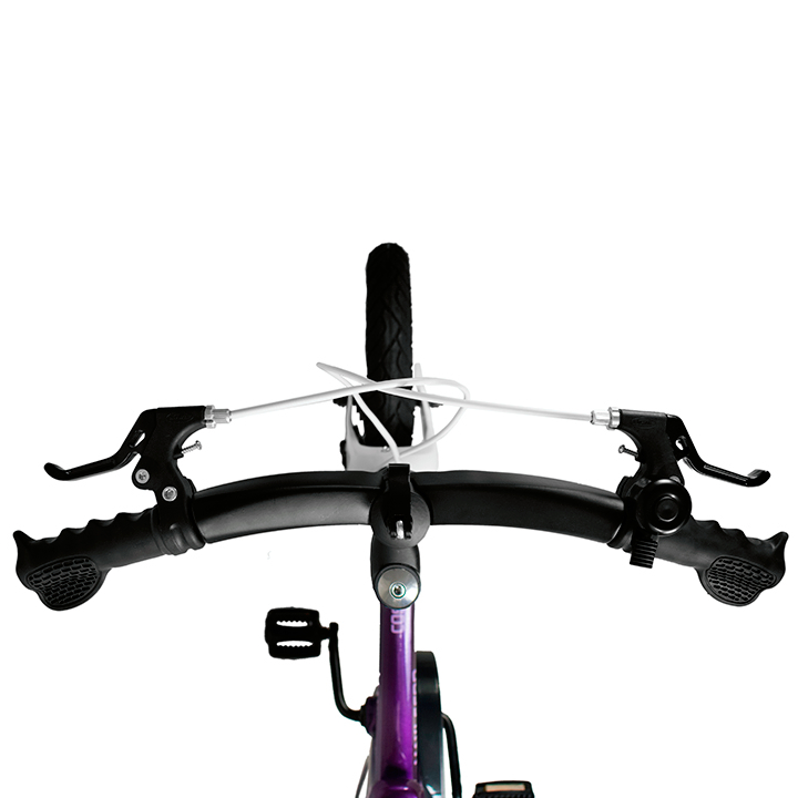 Велосипед детский Maxiscoo Cosmic делюкс плюс 14 дюймов фиолетовый - фото 3