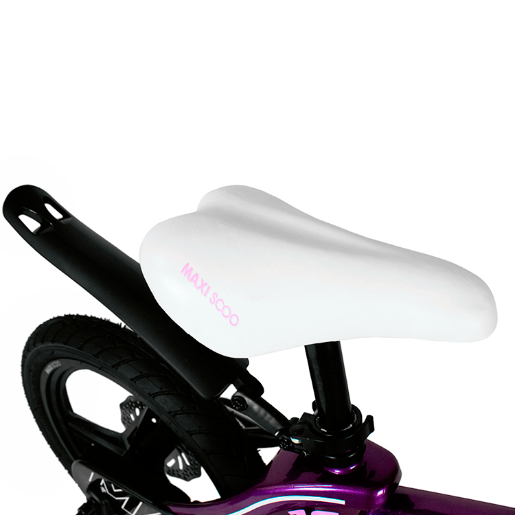 Велосипед детский Maxiscoo Cosmic делюкс плюс 16 дюймов фиолетовый - фото 4