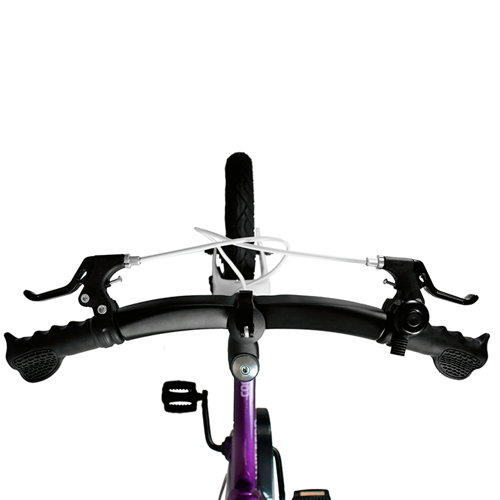 Велосипед детский Maxiscoo Cosmic делюкс плюс 18 дюймов фиолетовый - фото 3