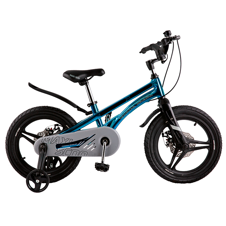 Велосипед детский Maxiscoo Ultrasonic делюкс плюс 16 дюймов аквамарин