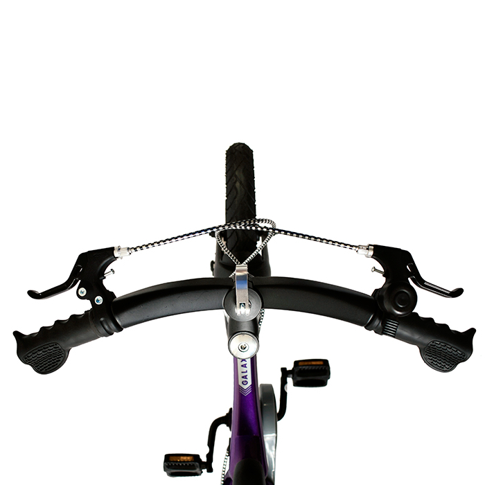 Велосипед детский Maxiscoo Galaxy делюкс плюс 14 дюймов фиолетовый перламутр - фото 3