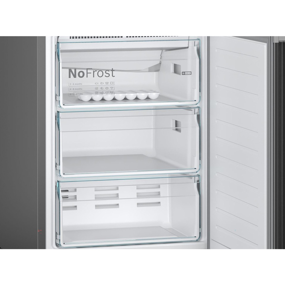 Холодильник Bosch KGN39UC27R, цвет серый - фото 2