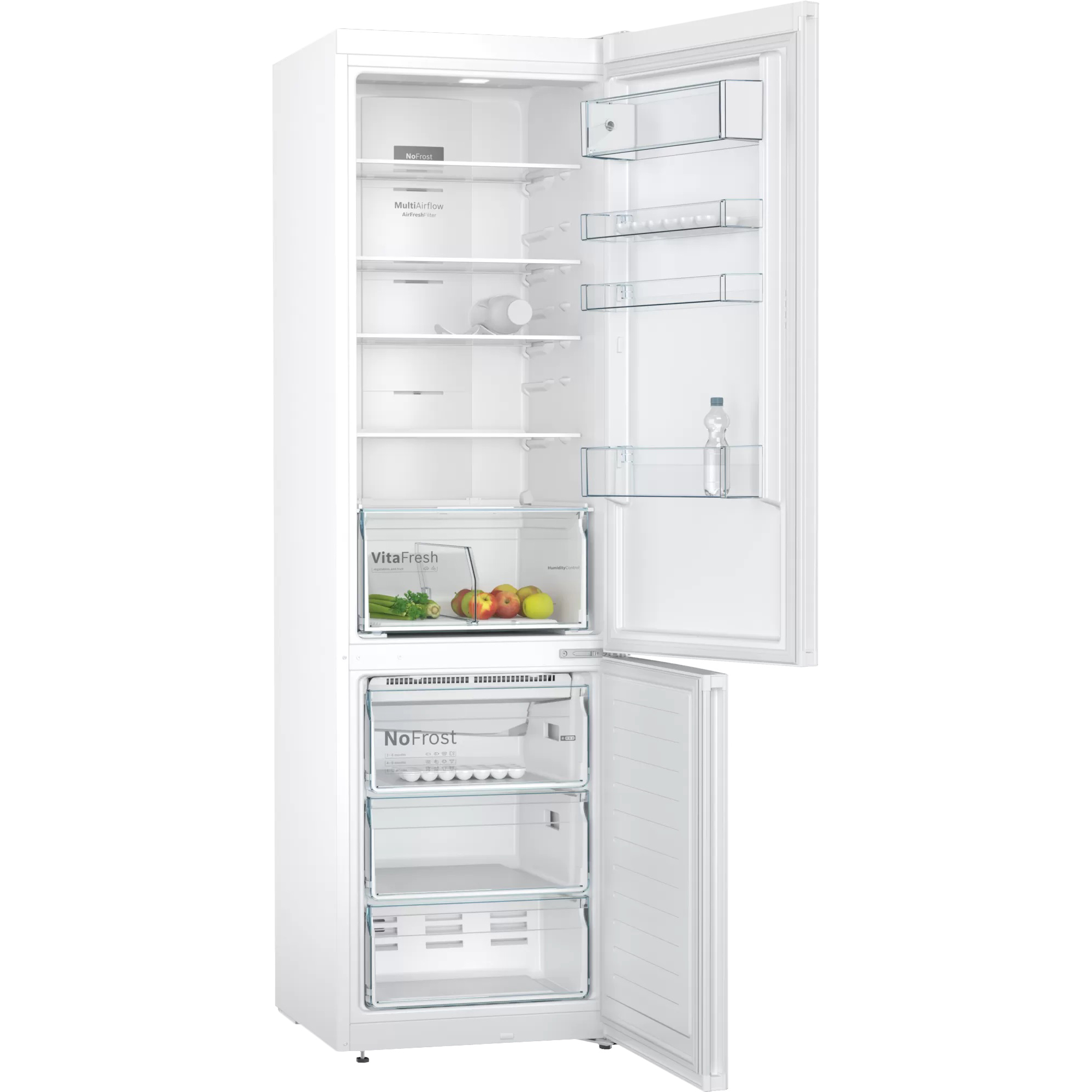 Холодильник Bosch KGN39VW24R, цвет белый - фото 2