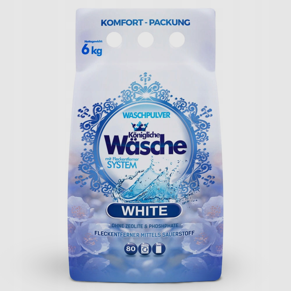 Порошок стиральный Konigliche Wasche white 6 кг