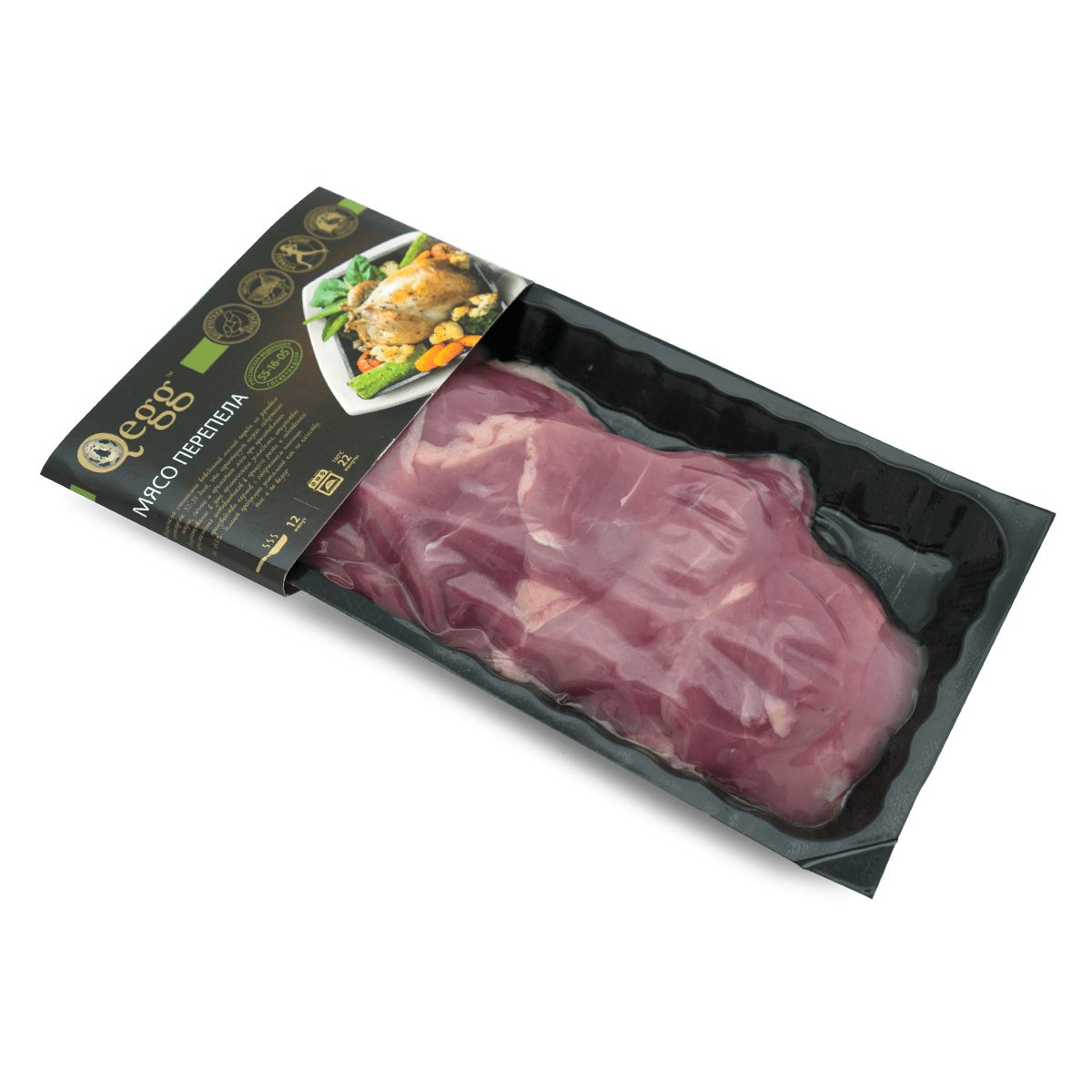 Мясо перепела Qegg Darfresh для жаркого, 350 г