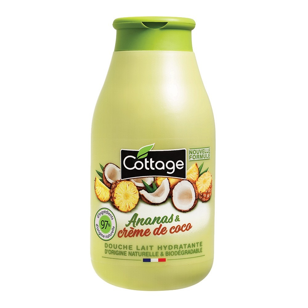 Молочко для душа Cottage ананас & кокос 250 мл