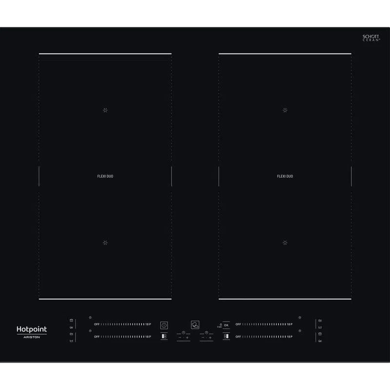 Варочная панель Hotpoint-Ariston HS 2560C BF, цвет черный, размер да - фото 1