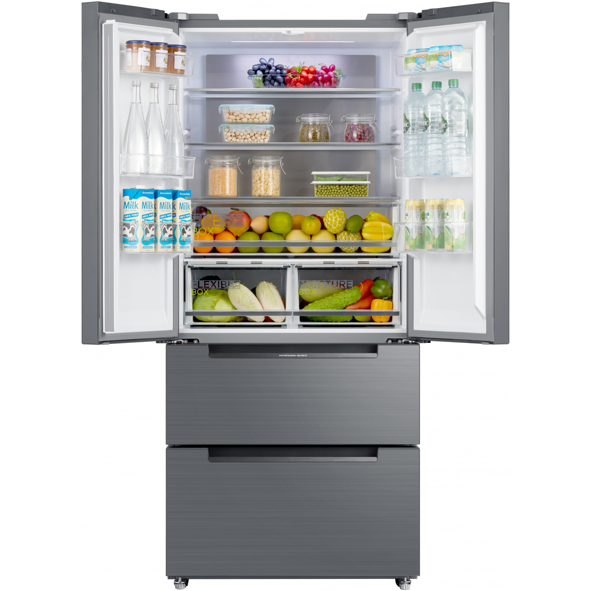 Холодильник Midea MDRF631FGF23B, цвет серебристый - фото 5