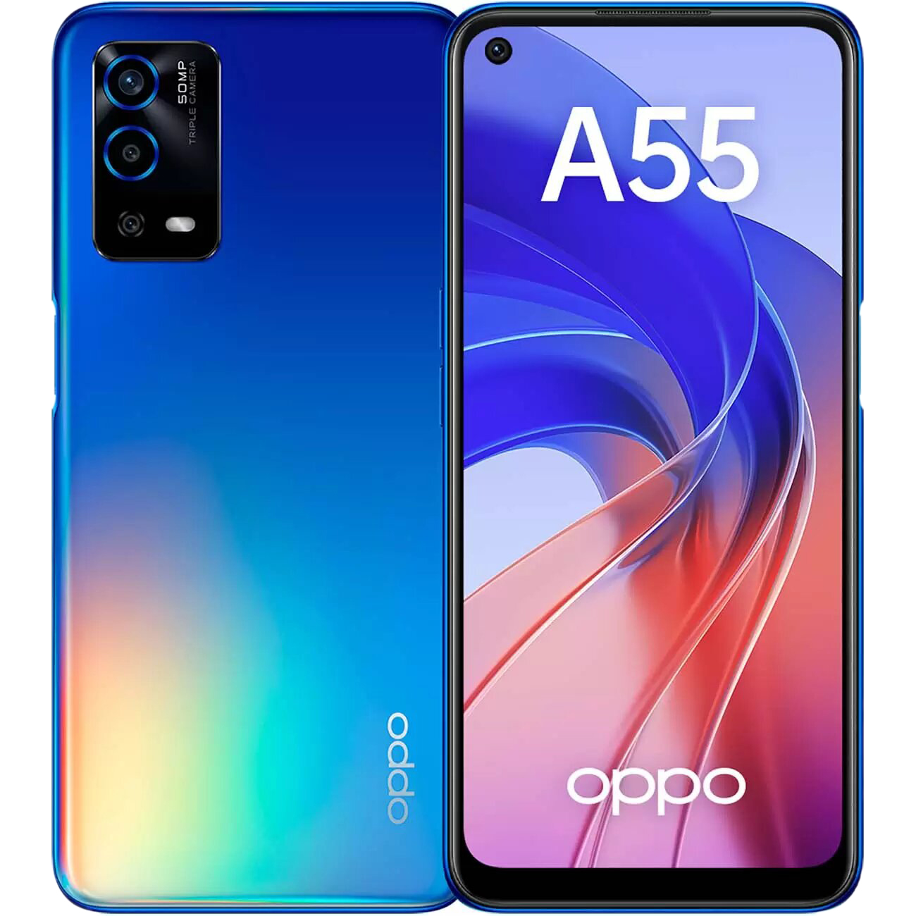 Смартфон OPPO A55 64 GB голубой