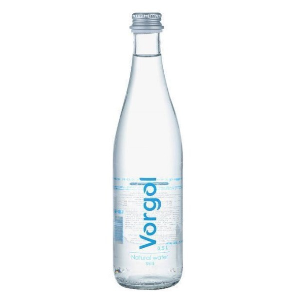 Вода природная Vorgol без газа, 0.5 л, в стекле