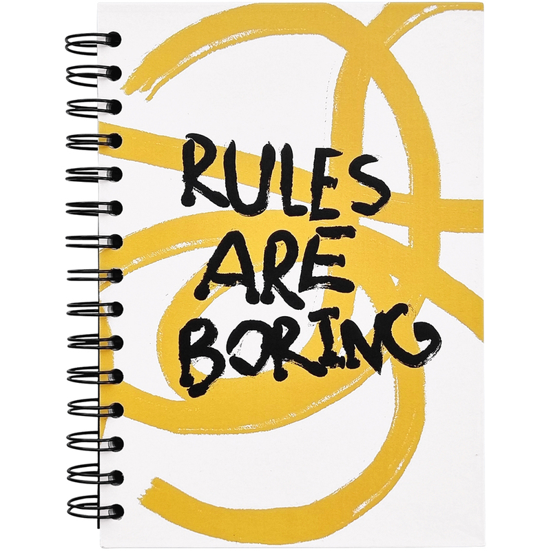 

Тетрадь общая Be Smart Bad Girl желтый 14,4x20,4 см 120 л в клетку