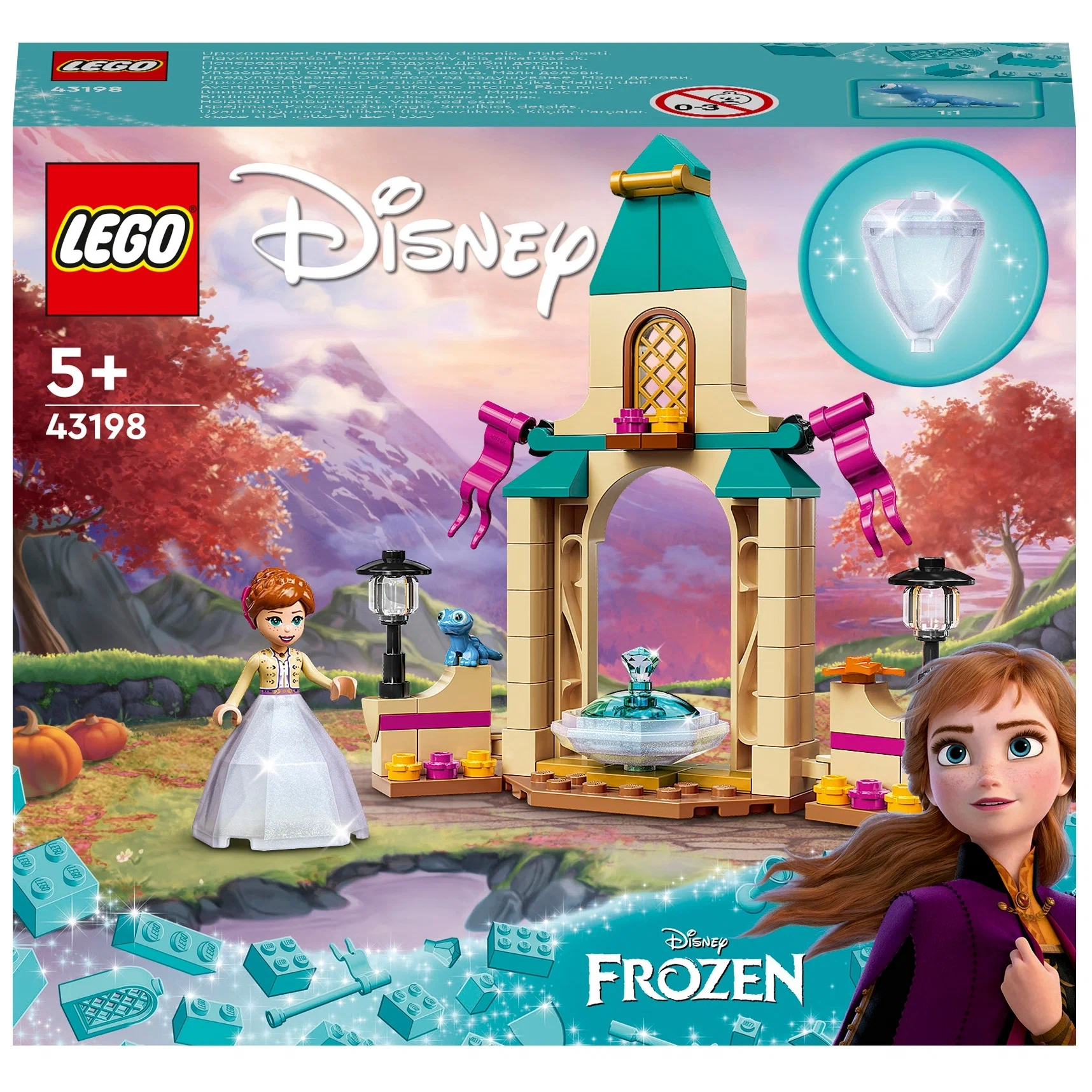 фото Конструктор lego disney princess двор замка анны