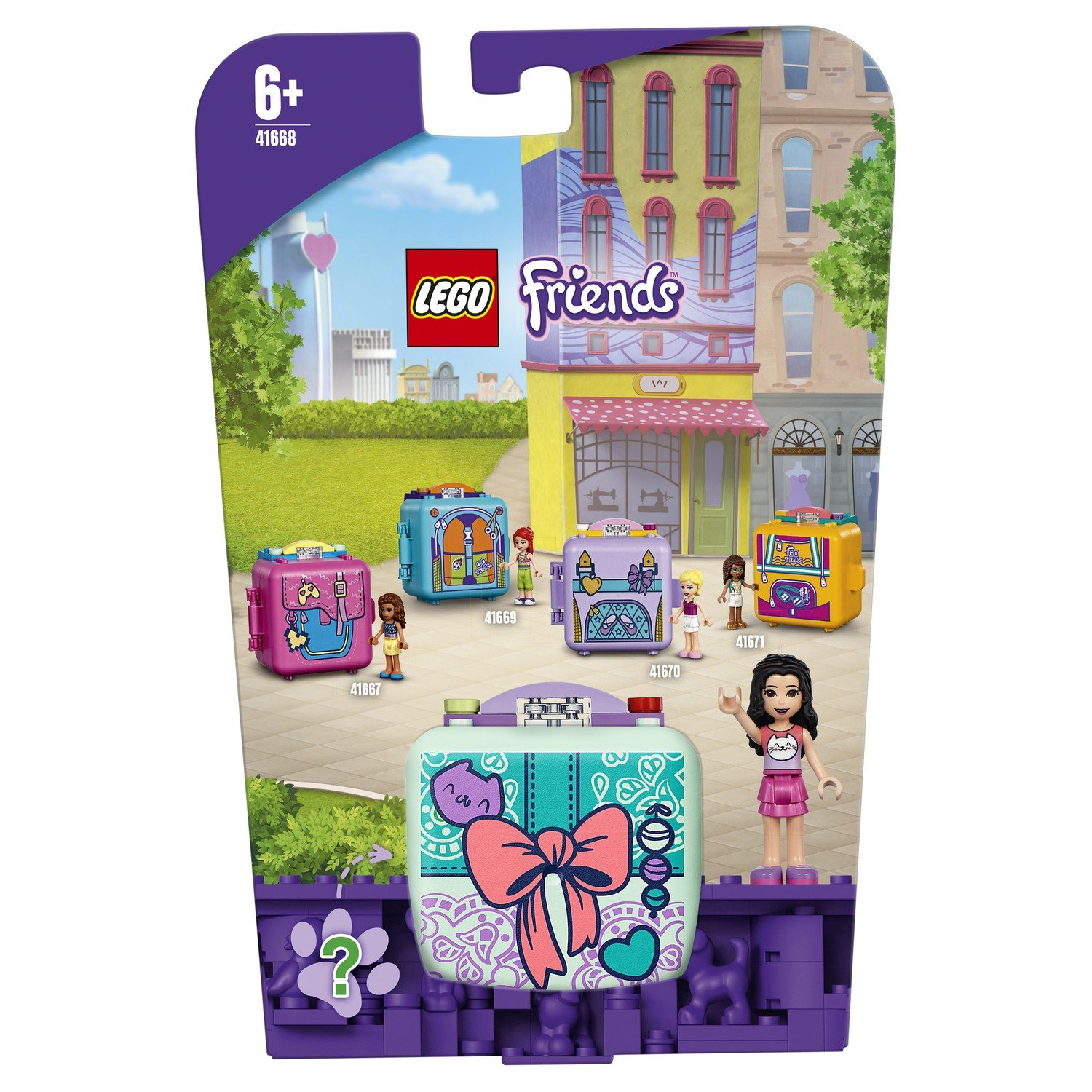 фото Конструктор lego friends модный кьюб эммы