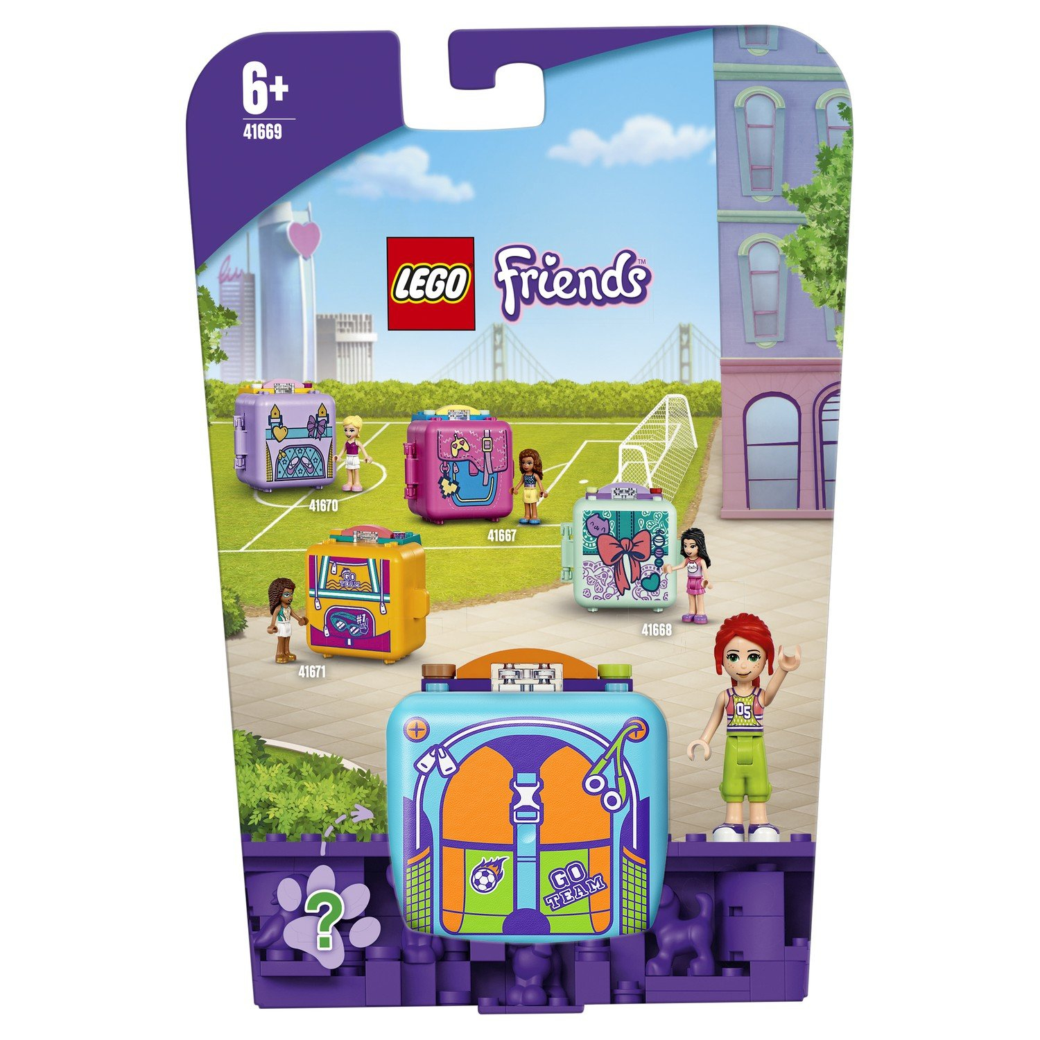 фото Конструктор lego friends футбольный кьюб мии