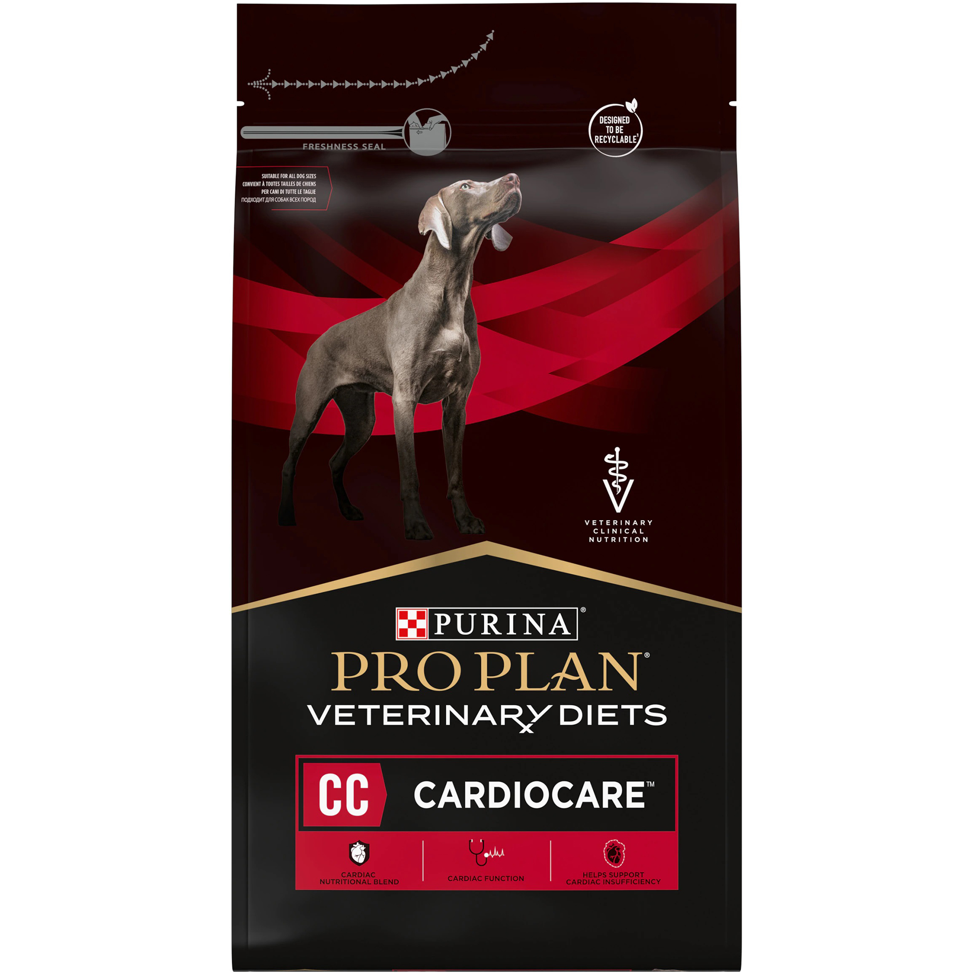 фото Корм для собак pro plan veterinary diets сс cardiocare при болезнях сердца 3 кг