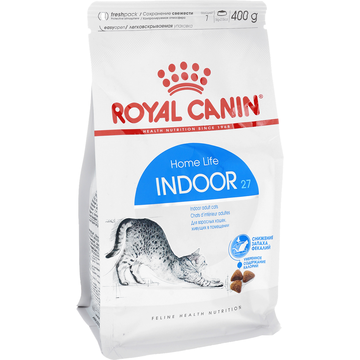 фото Корм для кошек royal canin indoor 27 для живущих в помещении 200 г