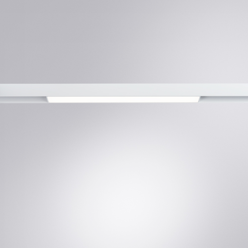 Светильник трековый Arte Lamp LINEA A4632PL-1WH магнитный, цвет 4000 k - фото 2