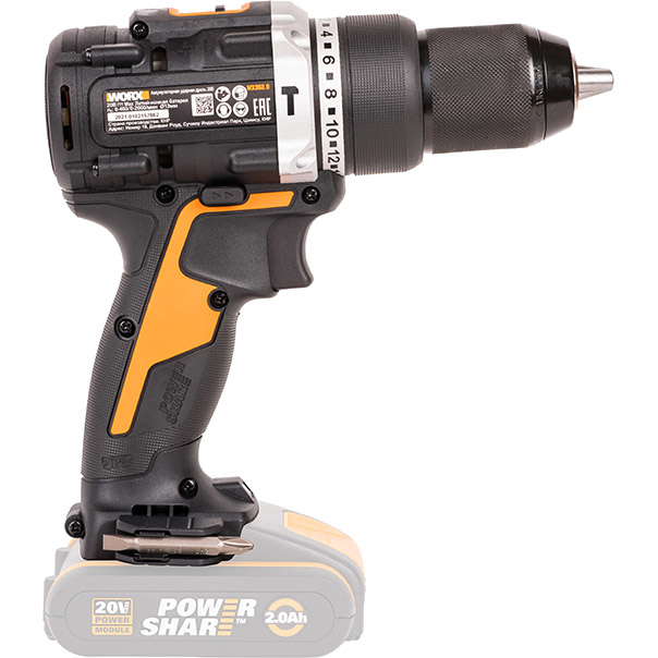 Дрель-шуруповерт WORX ударная аккумуляторная WX3529