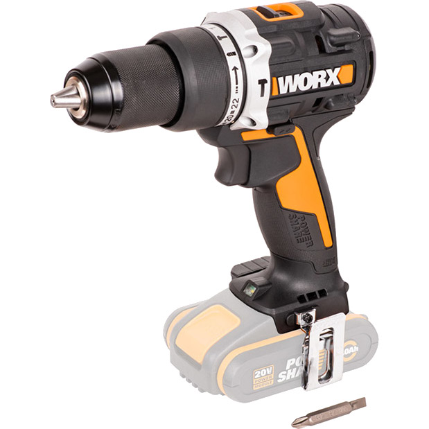 Дрель-шуруповерт WORX ударная аккумуляторная WX3529