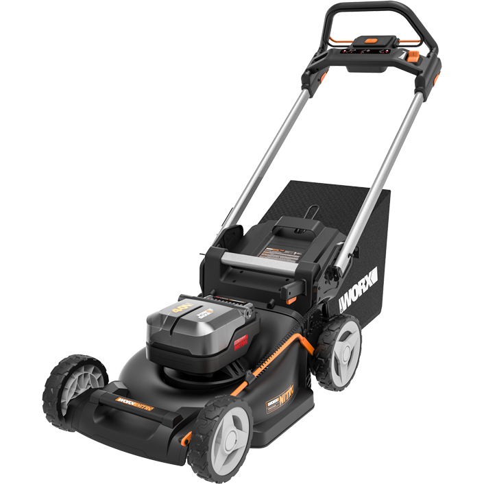 фото Газонокосилка worx wg749e 46 см