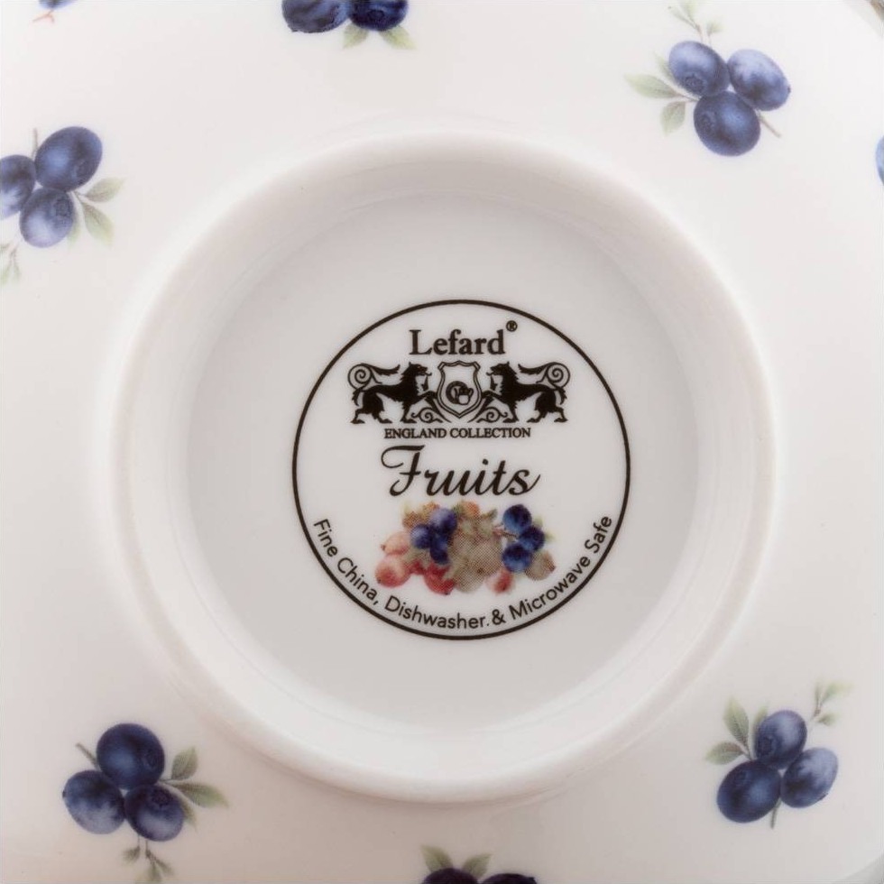 Салатник-тарелка суповая Lefard 104-895 Фрукты 15х7 см, цвет белый - фото 2