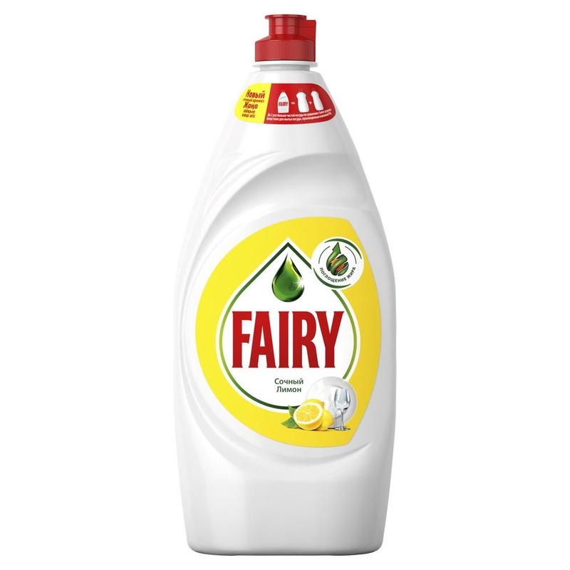 фото Средство для мытья посуды fairy сочный лимон 800 мл