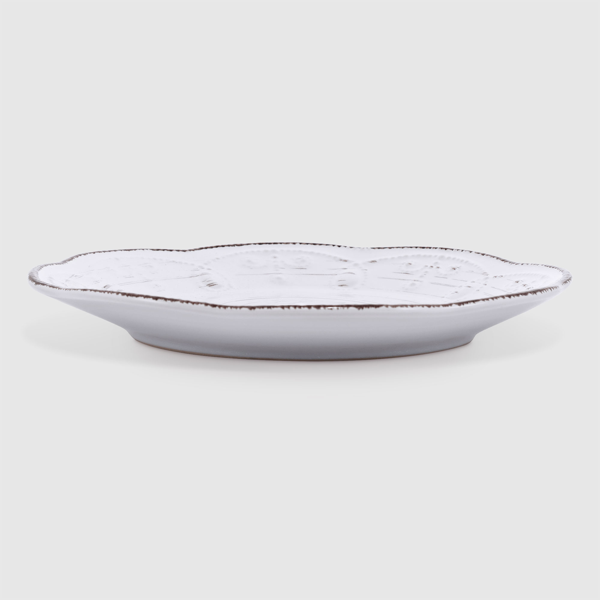 Набор посуды Macbeth Bone Porcelain Кантри белый на 6 персон из 24 предметов - фото 7