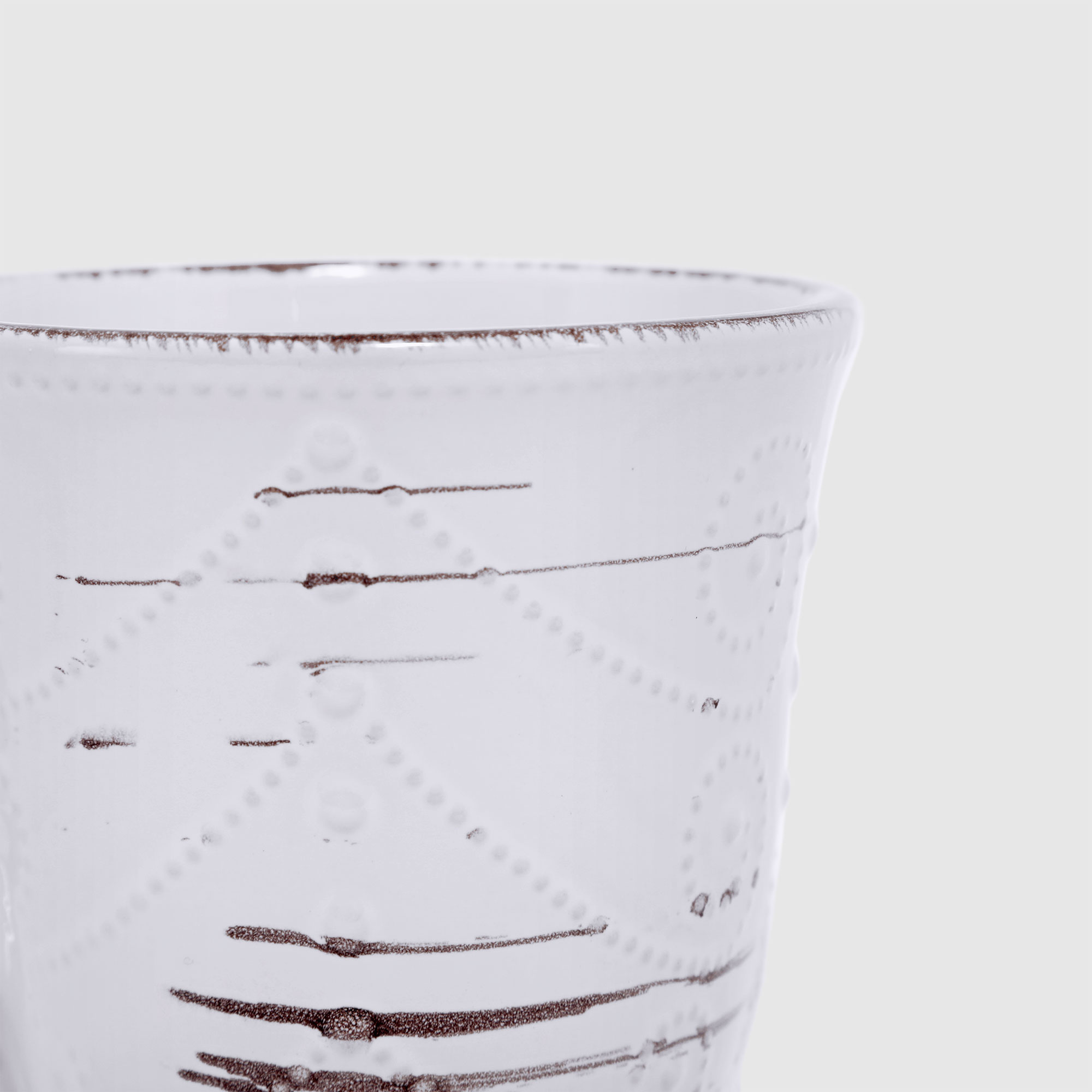 Набор посуды Macbeth Bone Porcelain Кантри белый на 6 персон из 24 предметов - фото 11