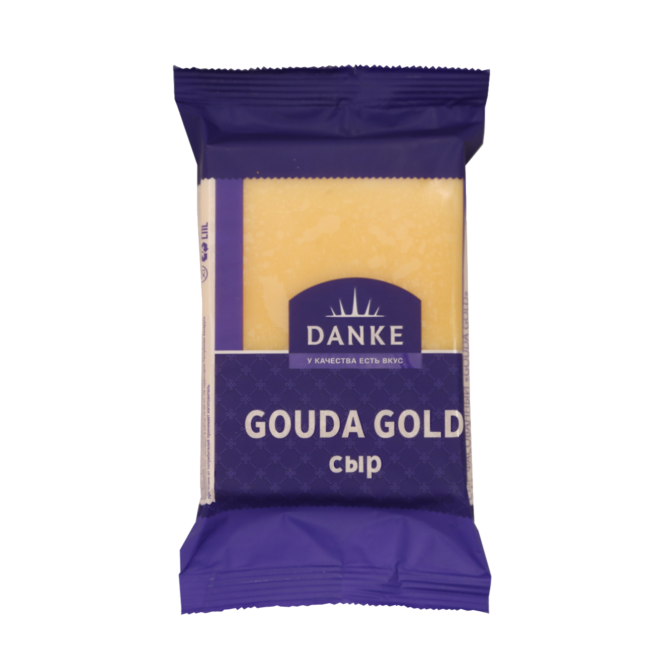 Сыр полутвердый Danke Gouda Gold 45%, 180 г