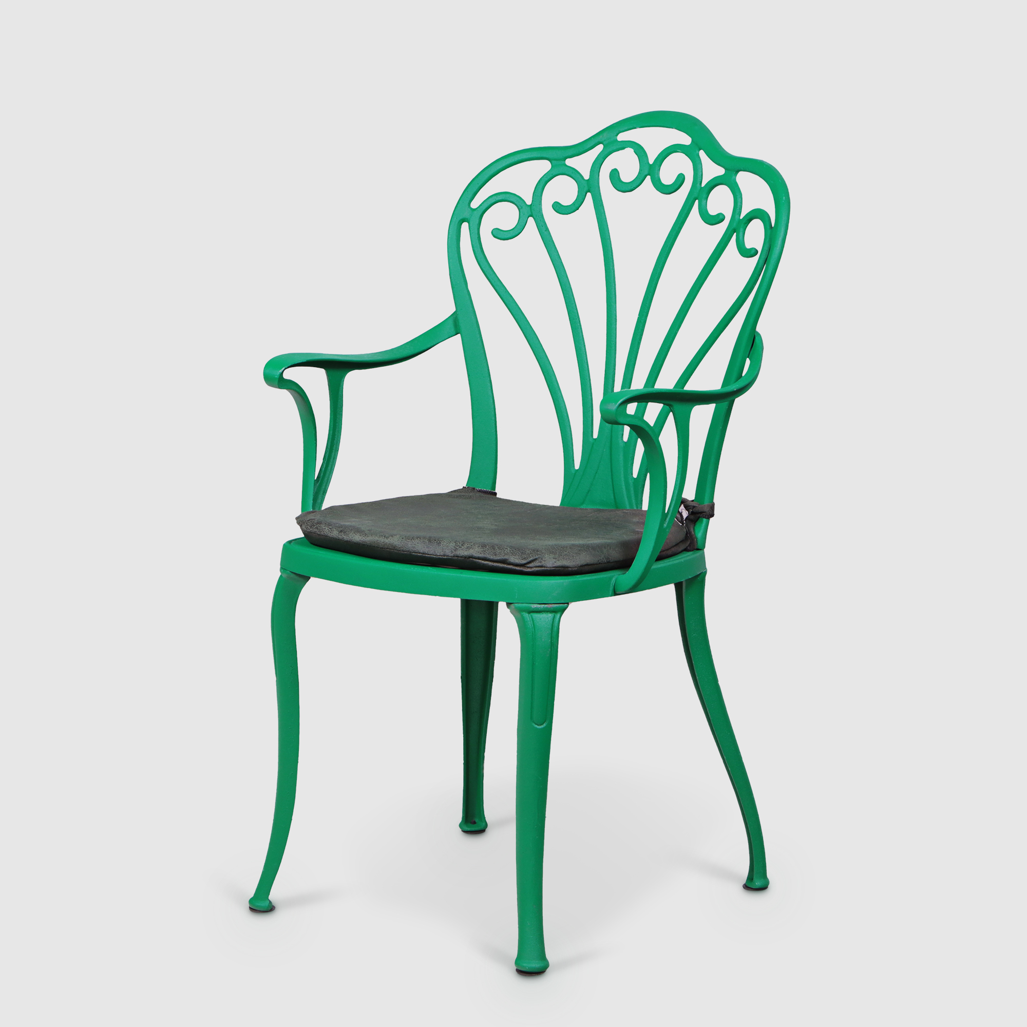 Кресло Lofa Peancook 50х56х55 см зеленое с подушкой