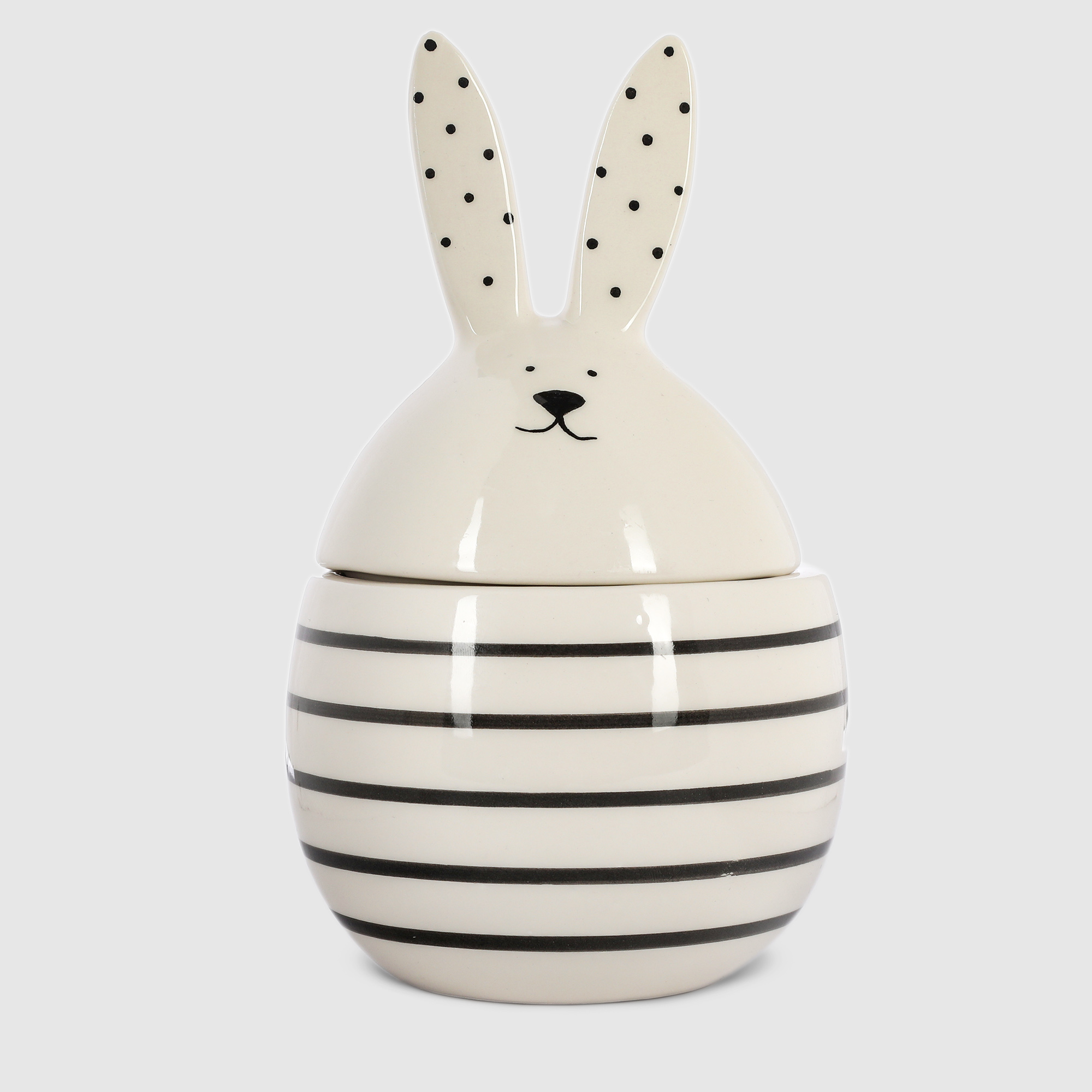 Яйцо с крышкой Universe Ceramics Кролик 12,5x12,5x21,3 см