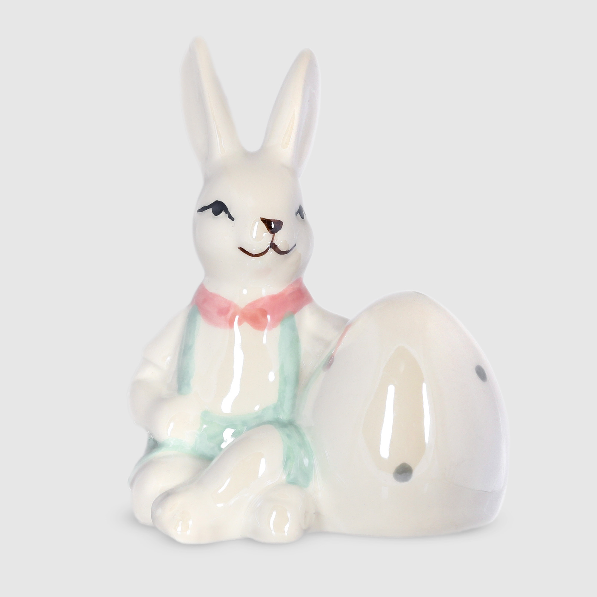 Кролик Universe Ceramics с яйцом керамика 8x6x10,2 см