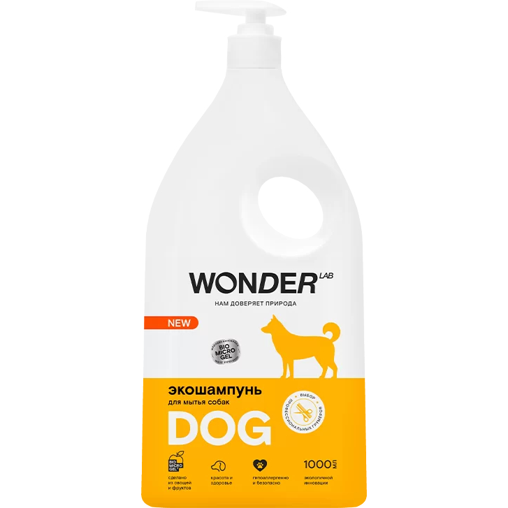 Шампунь для собак Wonder Lab WL1000SPO27N-V 1 л