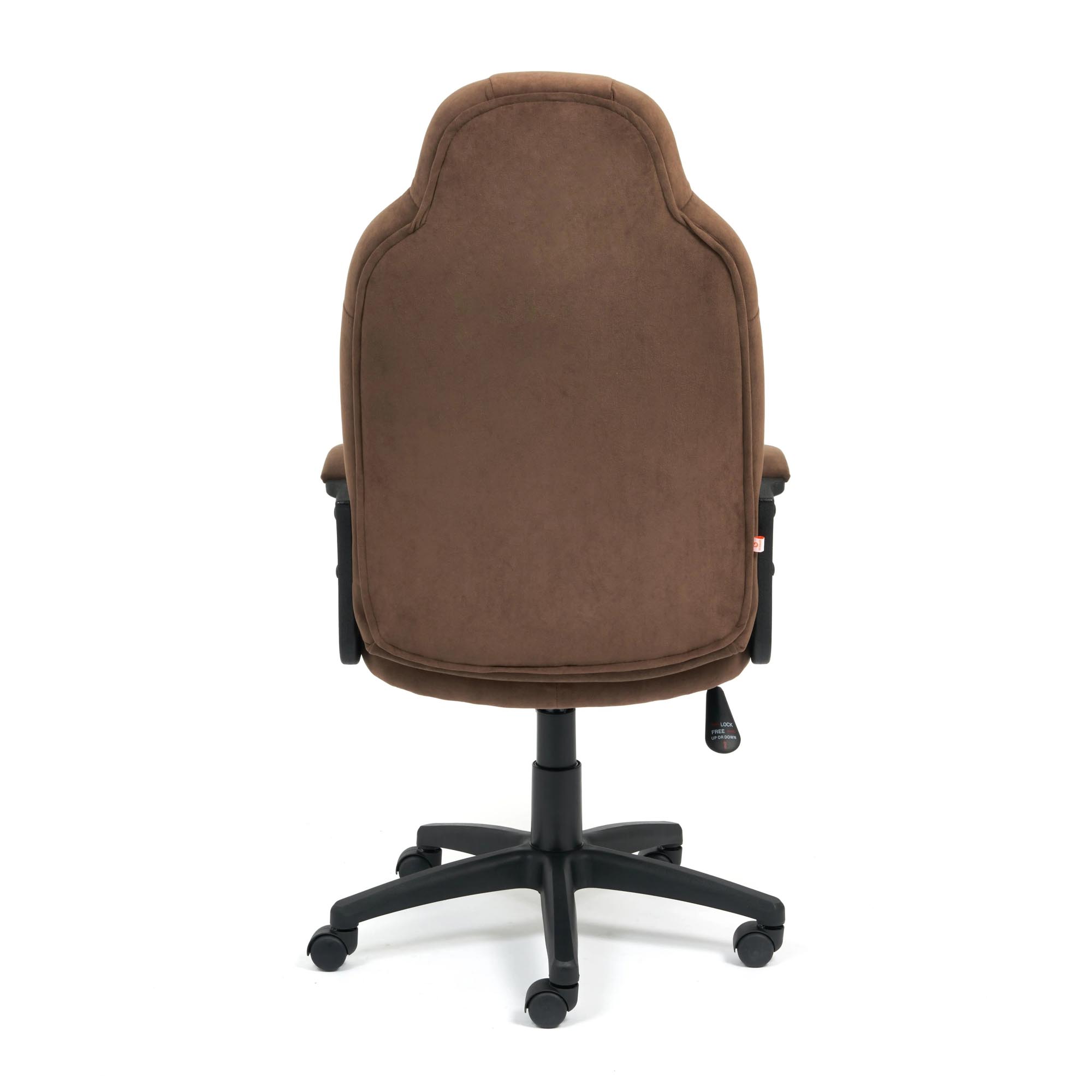 Купить Кресло компьютерное TC 15137 флок коричневый/бежевый 3