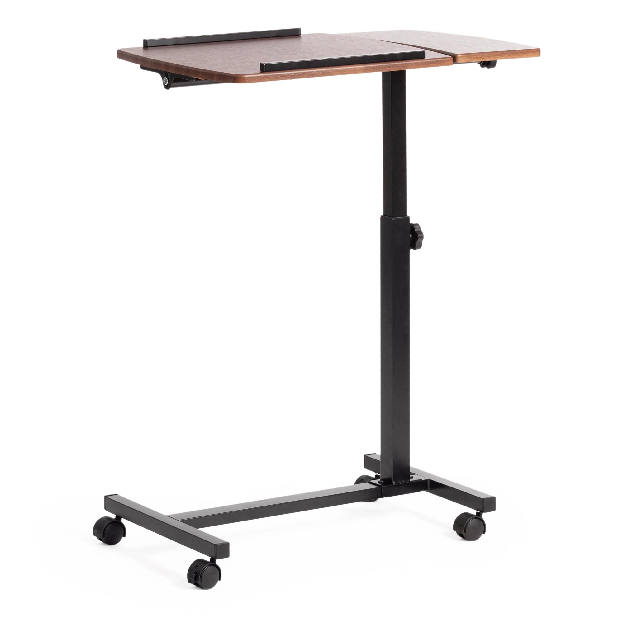 Стол для ноутбука TC lt-01 металл, мдф ореx, цвет черный - фото 1