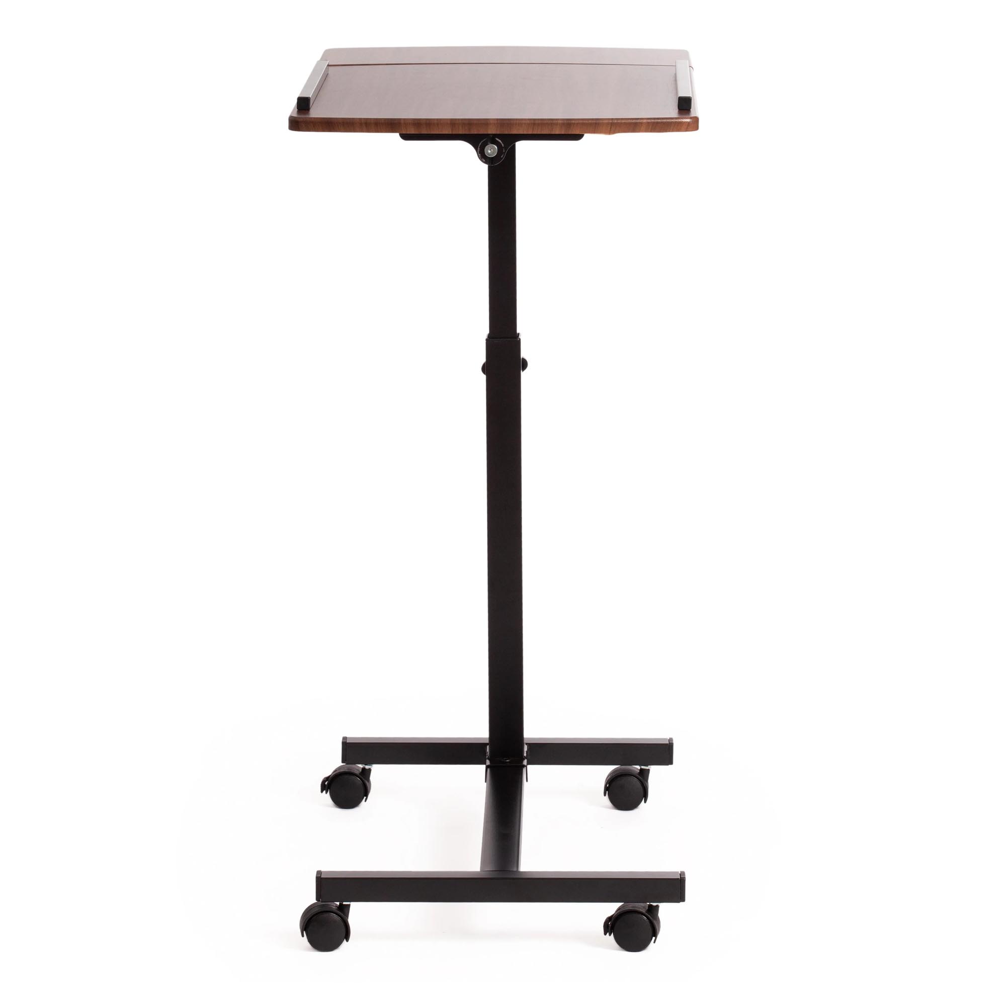 Стол для ноутбука TC lt-01 металл, мдф ореx, цвет черный - фото 6