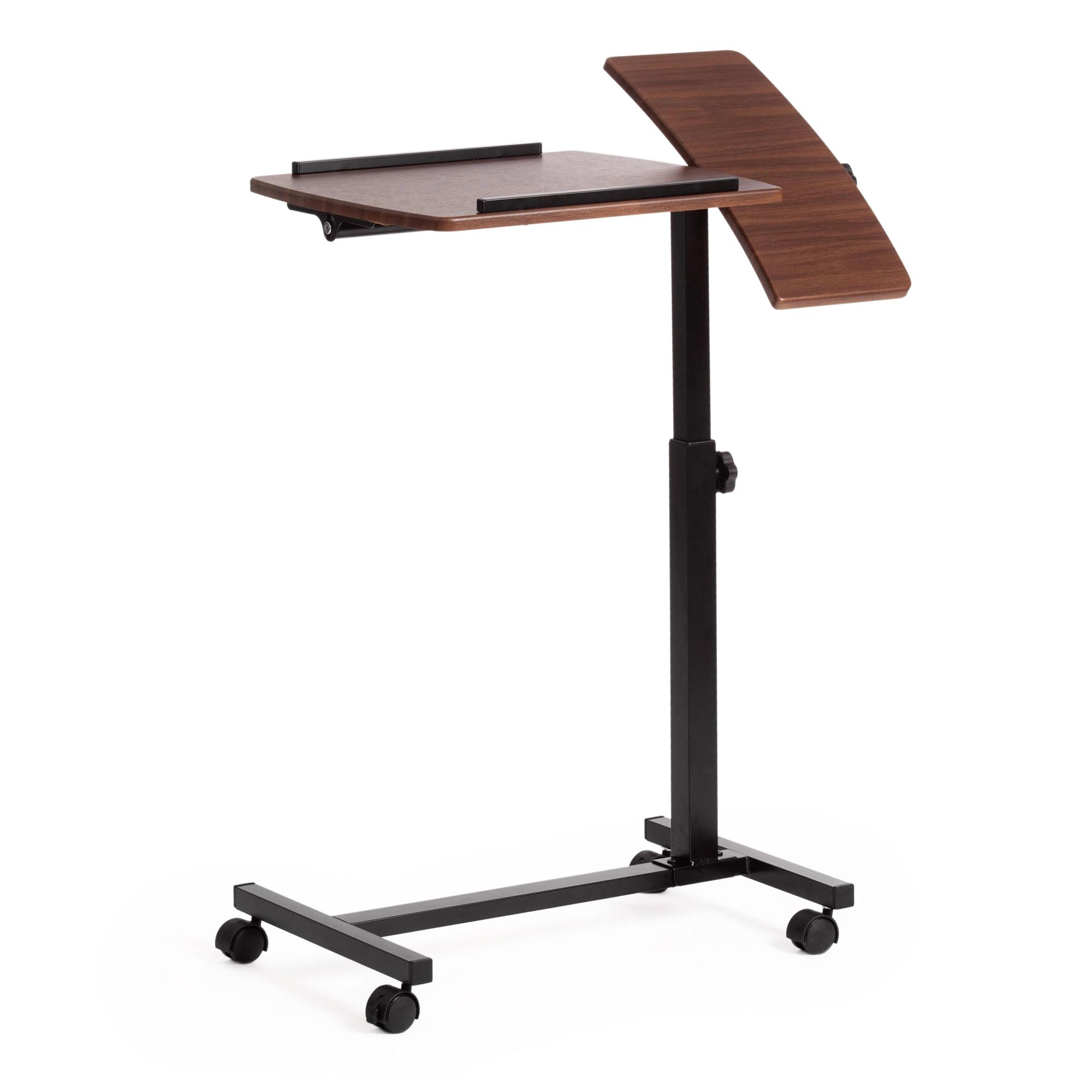 Стол для ноутбука TC lt-01 металл, мдф ореx, цвет черный - фото 7