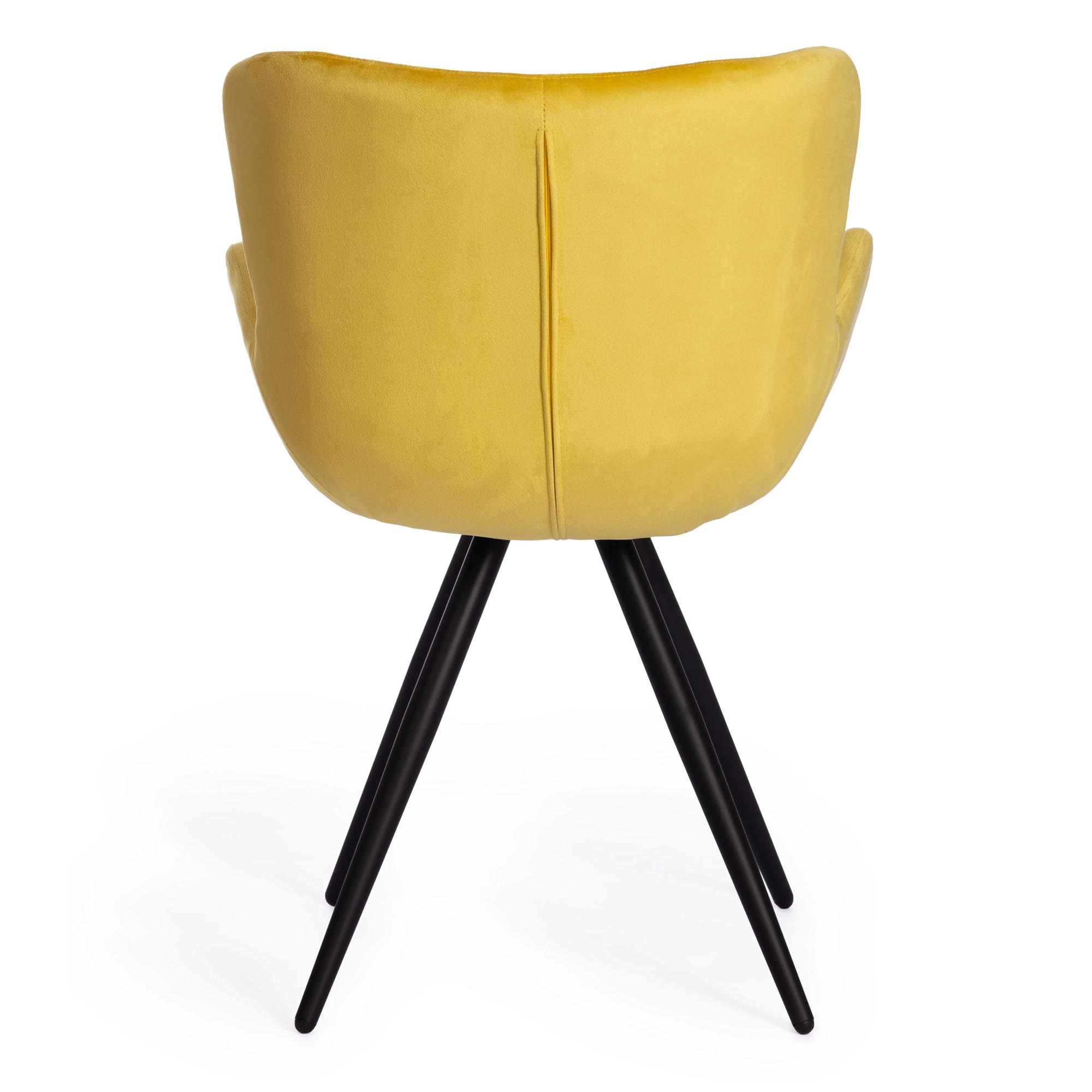 фото Кресло tc modern boeing 42x58x84,5x47 см желтый/черный