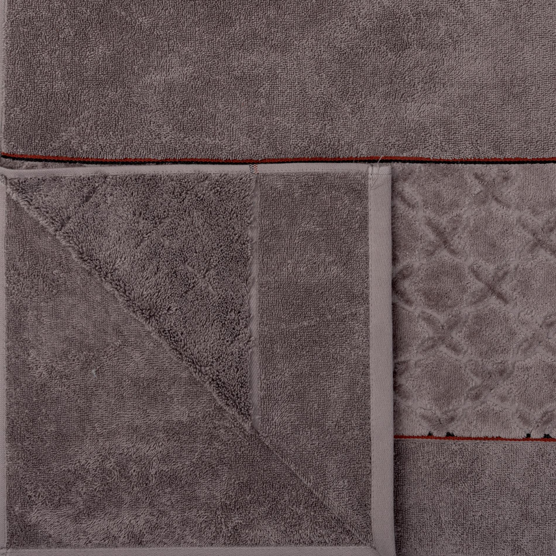 фото Махровое полотенце cleanelly noce moscata коричневое 50х100 см