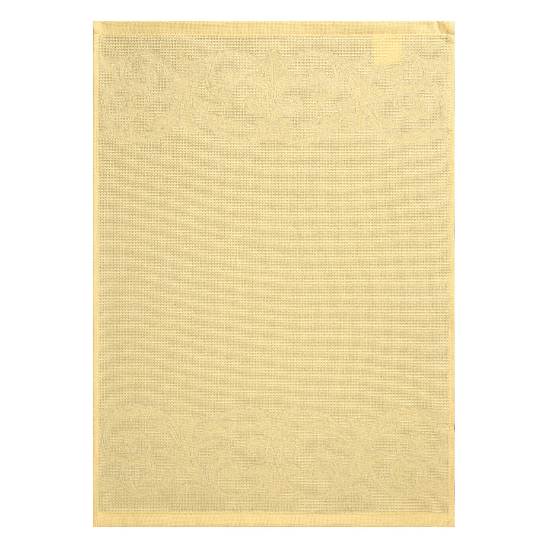 Кухонное полотенце Cleanelly Buon Appetito жёлтое 50х70 см