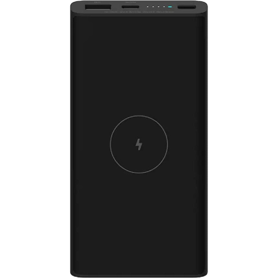 Внешний аккумулятор Xiaomi Mi Wireless Power Bank 10000 мА*ч (BHR5460GL) черный