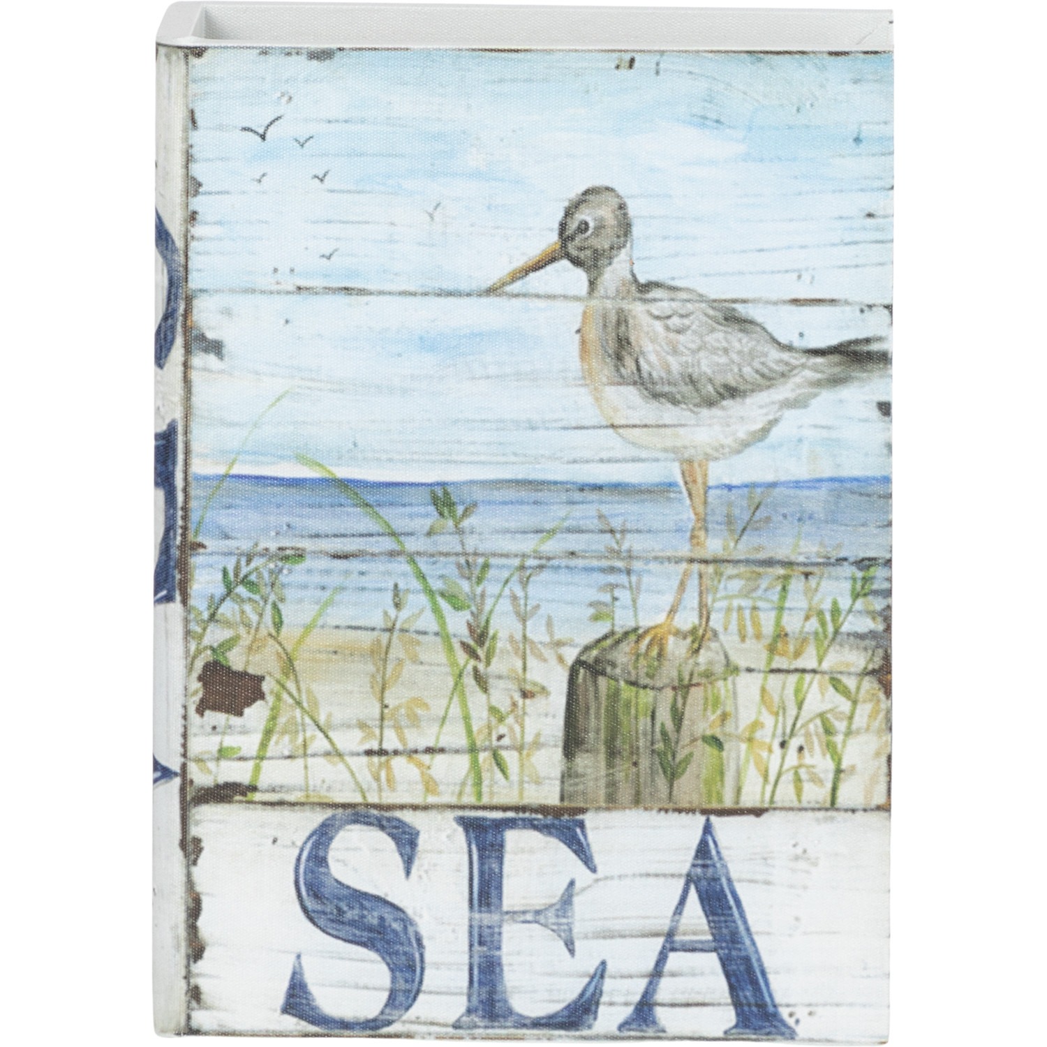 фото Шкатулка glasar в виде книги с морской птицей 17х5,3х23,2 см
