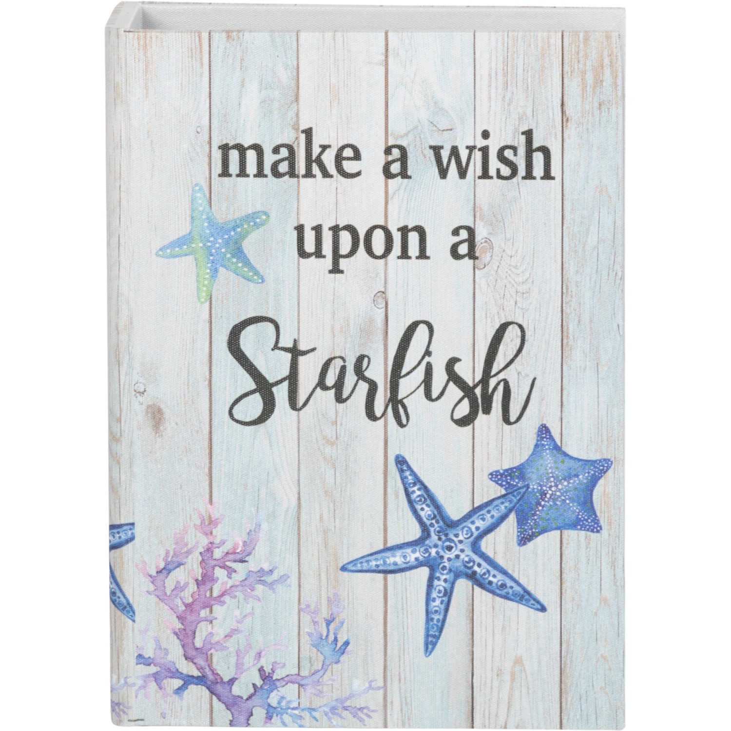 фото Шкатулка glasar в виде книги с морскими звёздами 17х5,3х23,2 см