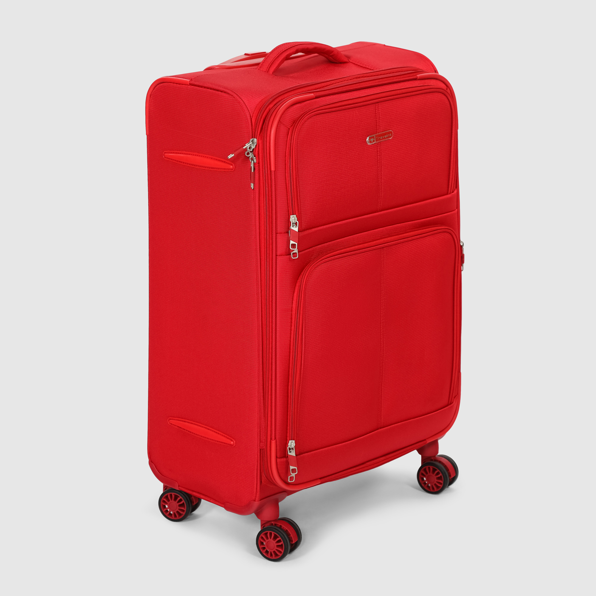 Чемодан красный Travelink ультралегкий S 36x22x55 см, размер S